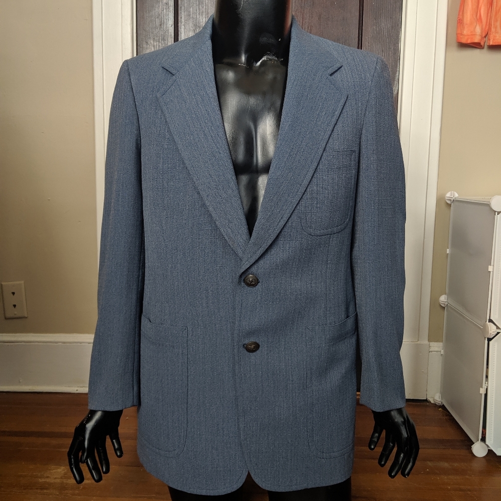 Hart Schaffner Marx INSANE blue blazer